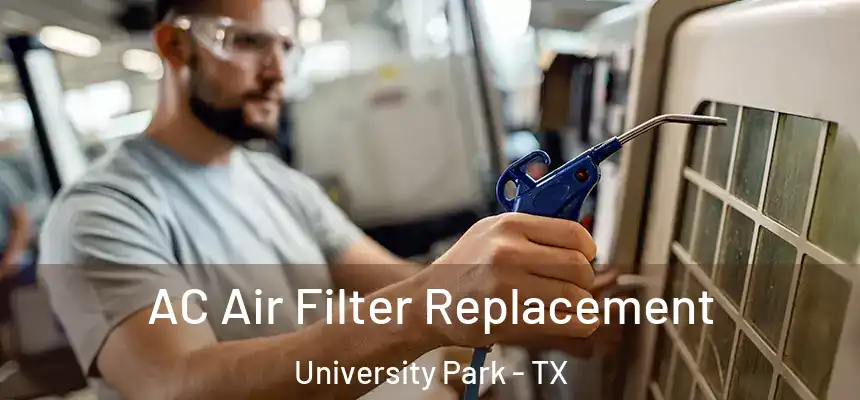  AC Air Filter Replacement University Park - TX