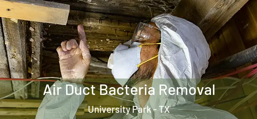 Air Duct Bacteria Removal University Park - TX